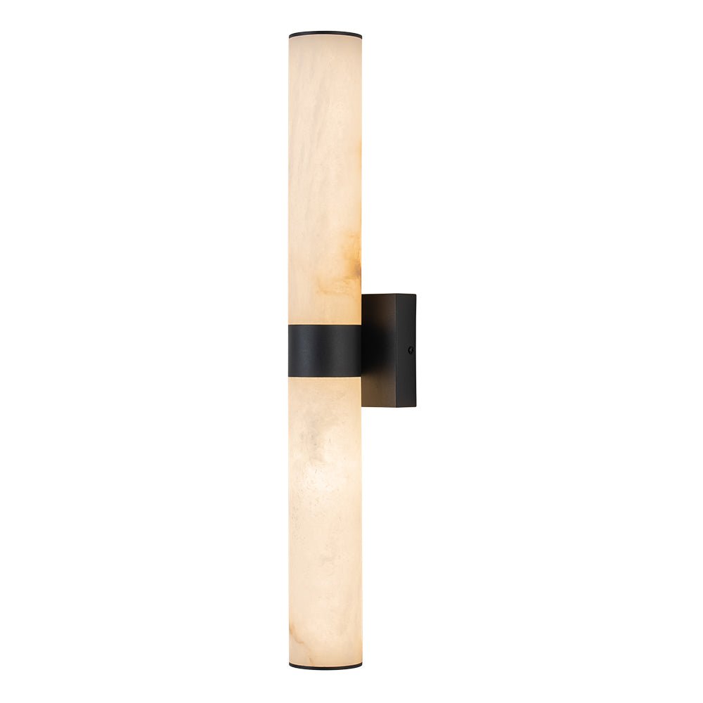 Glitre LED Linear Alabaster Bathroom Wall Sconce-Neutral Decor