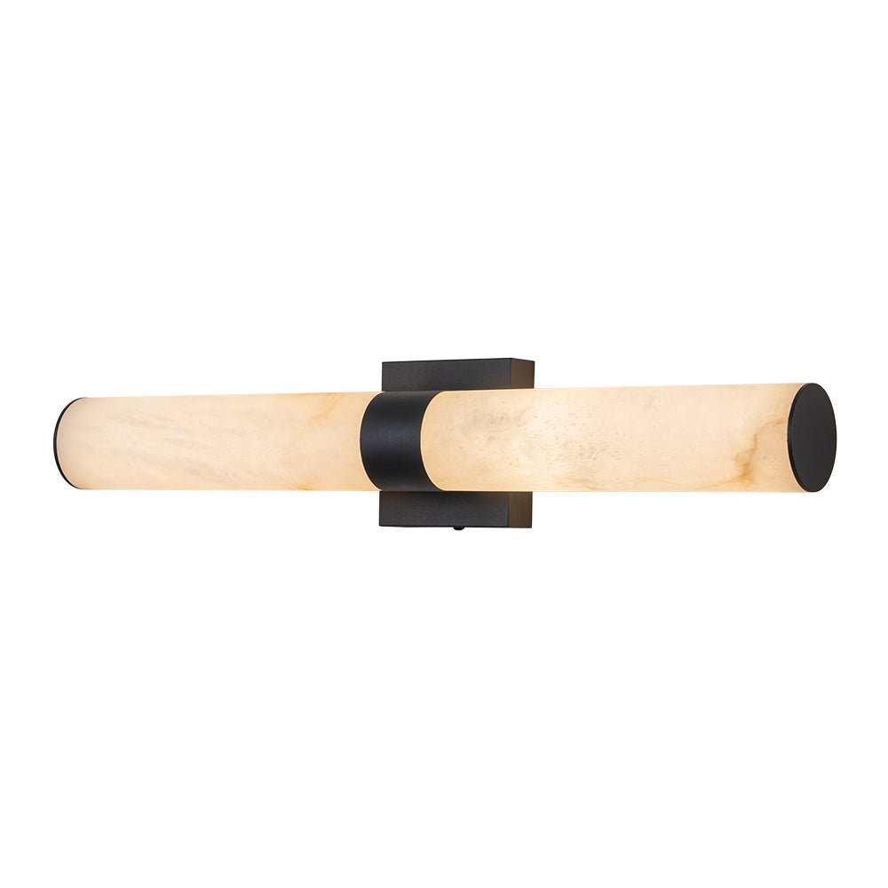 Glitre LED Linear Alabaster Bathroom Wall Sconce-Neutral Decor