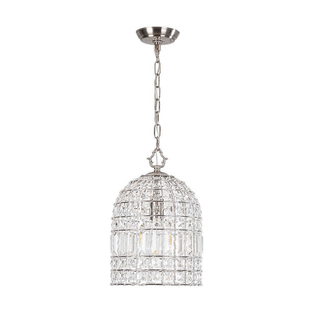 Elvora Antique Brass Crystal Chandelier-Neutral Decor