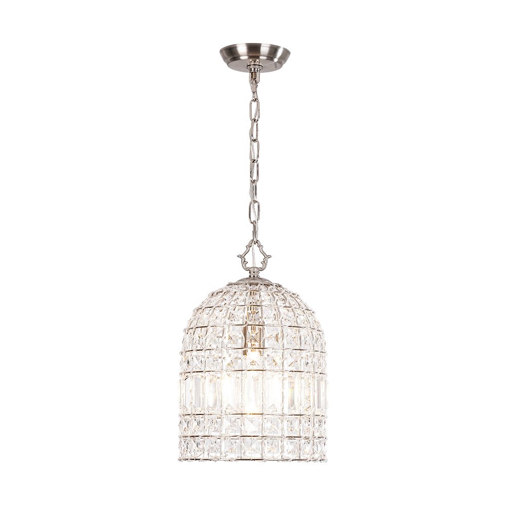 Elvora Antique Brass Crystal Chandelier-Neutral Decor