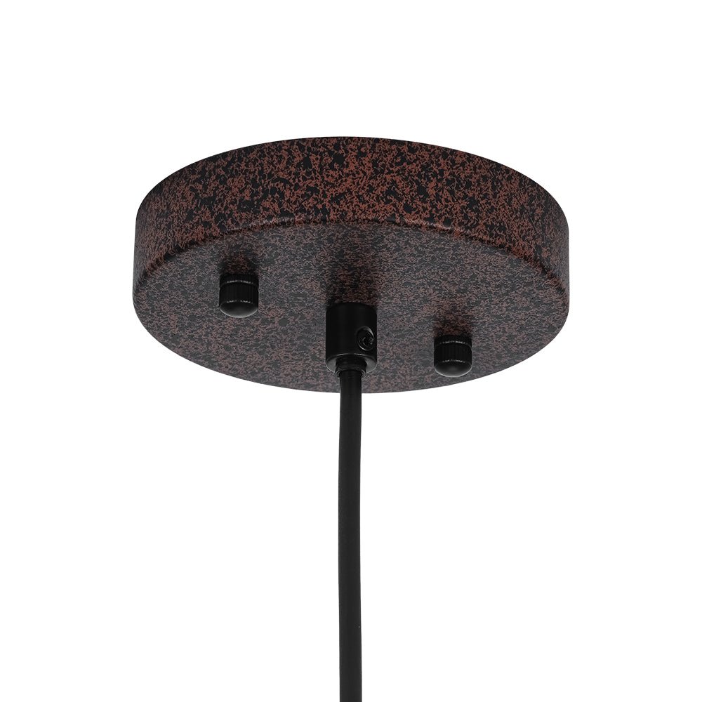 Lunari Industrial Dome Pendant Light-Neutral Decor
