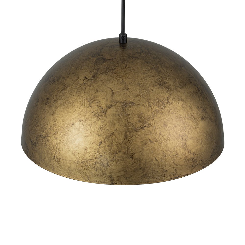 Lunari Industrial Dome Pendant Light-Neutral Decor