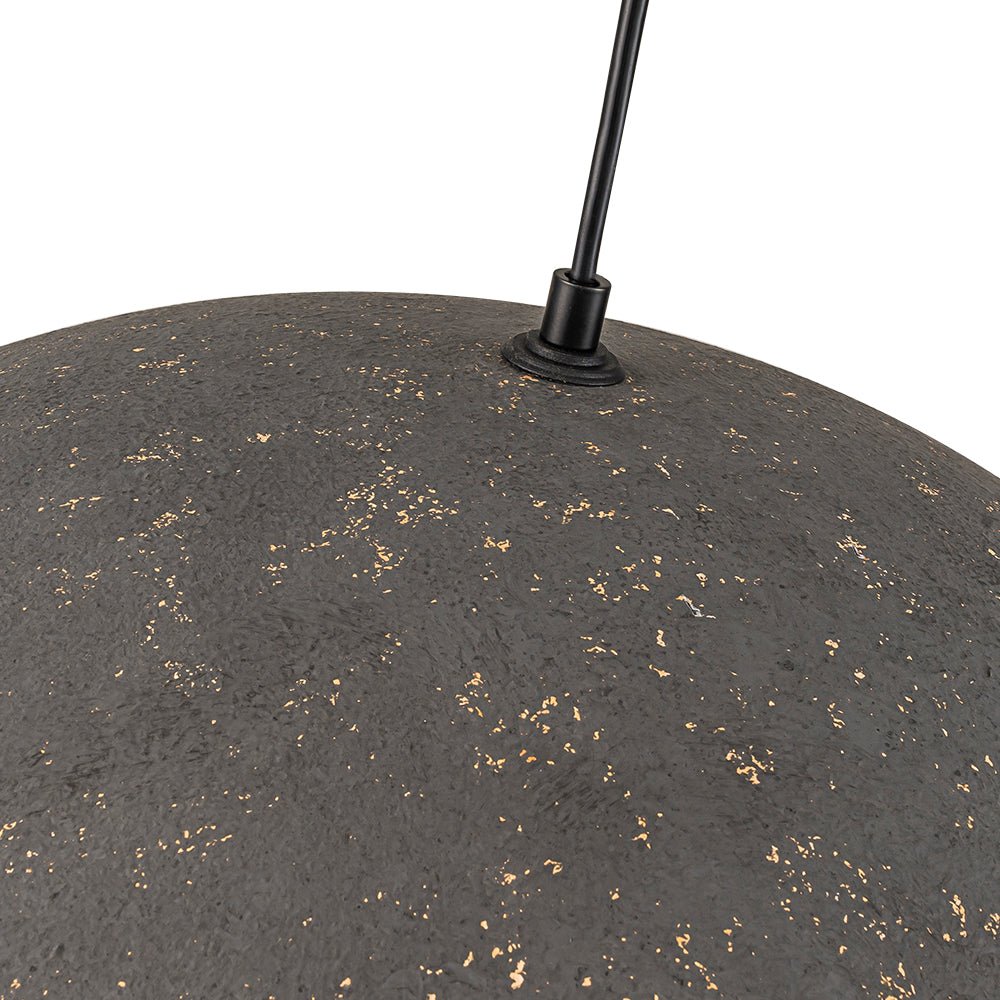 Lunari Industrial Dome Pendant Light-Neutral Decor