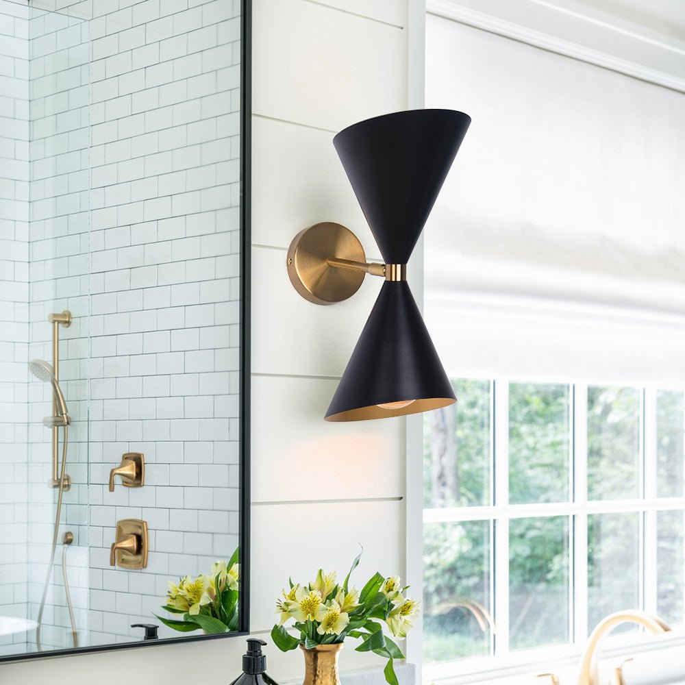 Lunora Mid-Century Modern Wall Sconce-Neutral Decor
