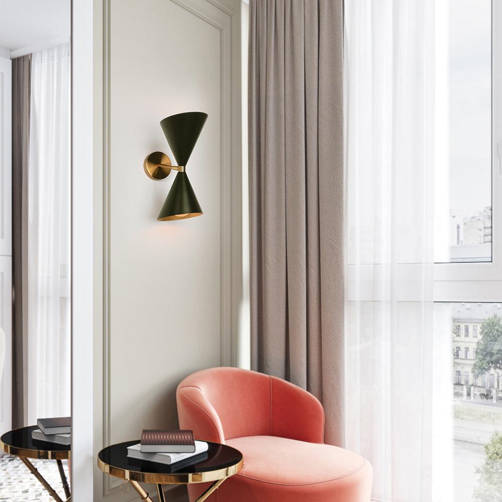Lunora Mid-Century Modern Wall Sconce-Neutral Decor