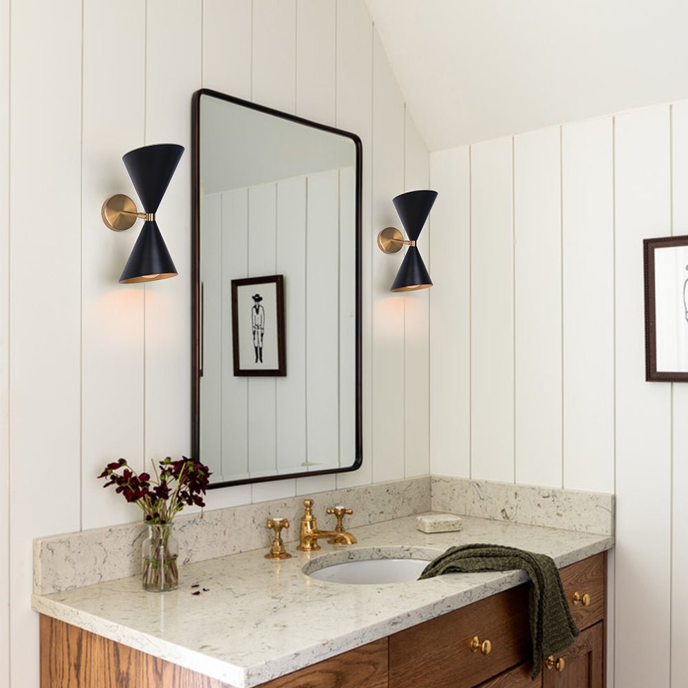 Lunora Mid-Century Modern Wall Sconce-Neutral Decor
