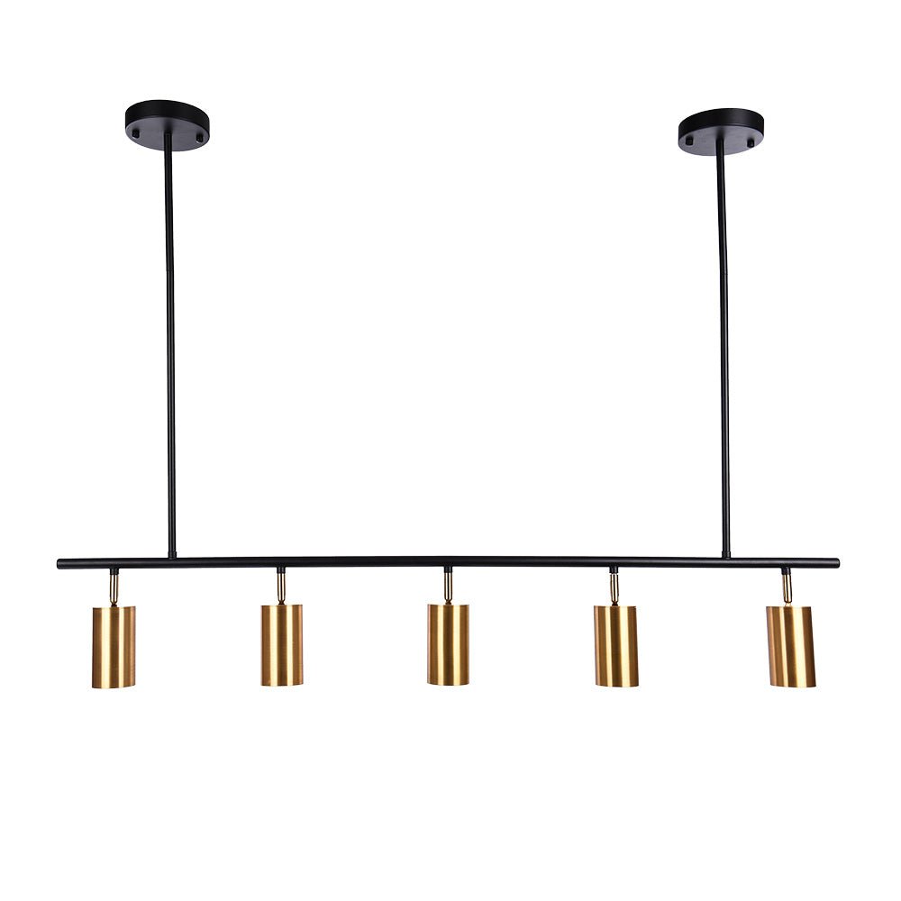 Modern Linear Metal Track Light - Lamp Copper
