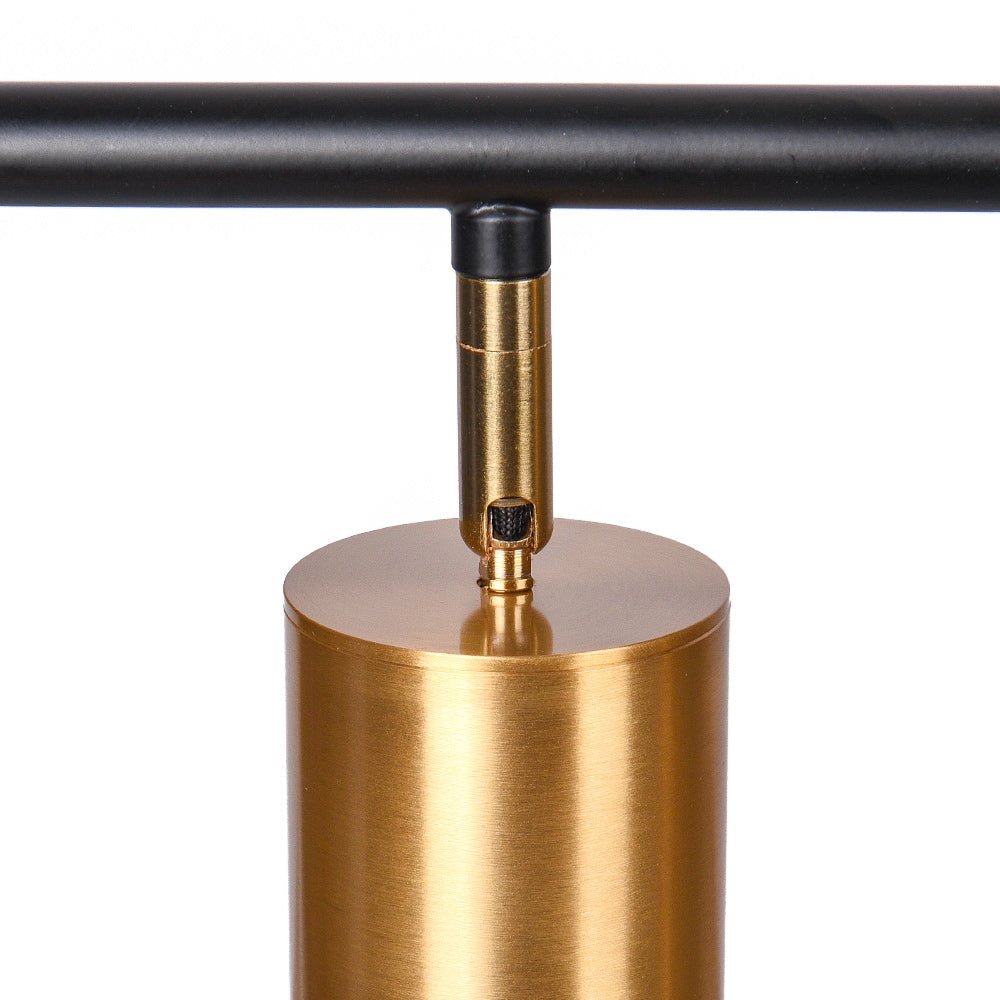 Modern Linear Metal Track Light - Lamp Copper
