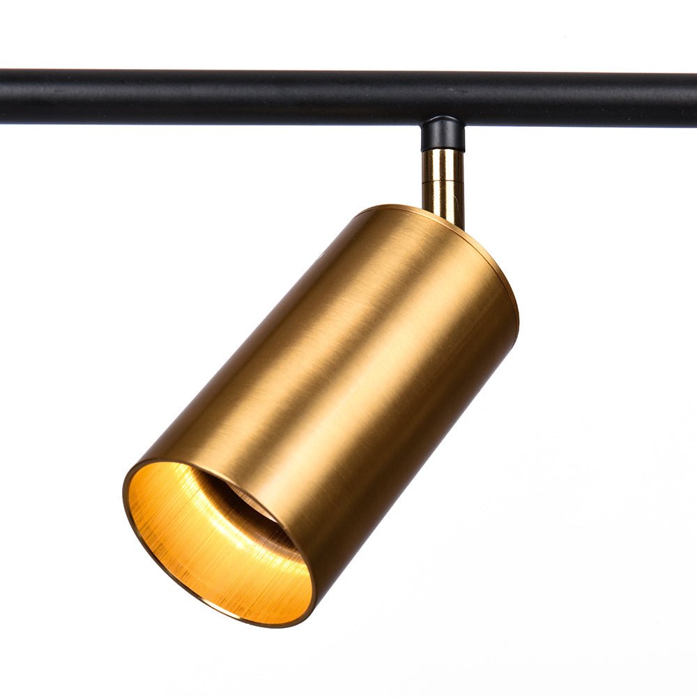 Modern Linear Metal Track Light - Lamp Copper