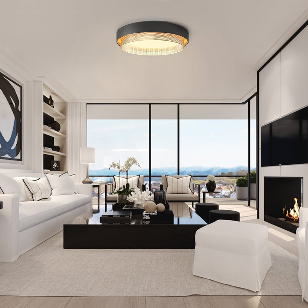 Zorlin Modern LED Flush Mount Light-Neutral Decor