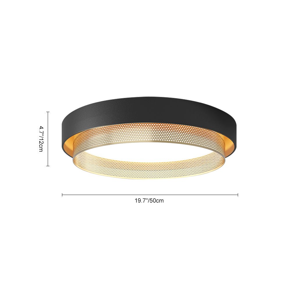 Zorlin Modern LED Flush Mount Light-Neutral Decor