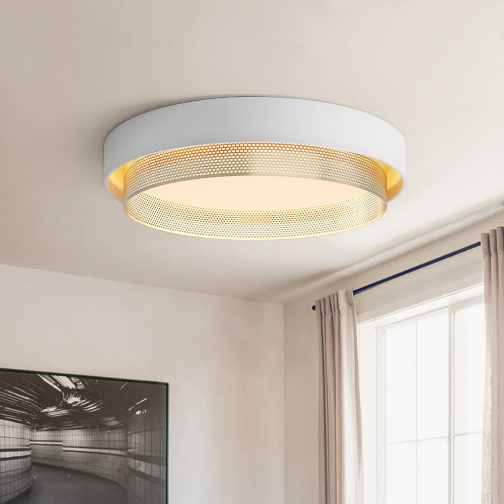 Zorlin Modern LED Flush Mount Light-Neutral Decor