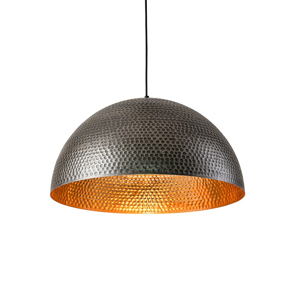 Lustel Vintage Luxe Dome Pendant Light-Neutral Decor