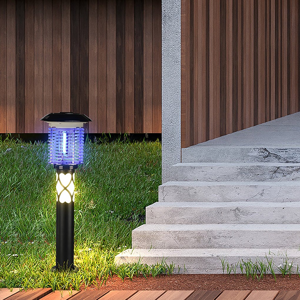 Rolf Dual-Function Landscape LED Steel Outdoor Lamp