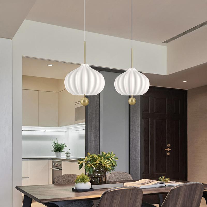 Pivh Vintage Brass Suspension Lamp-Neutral Decor