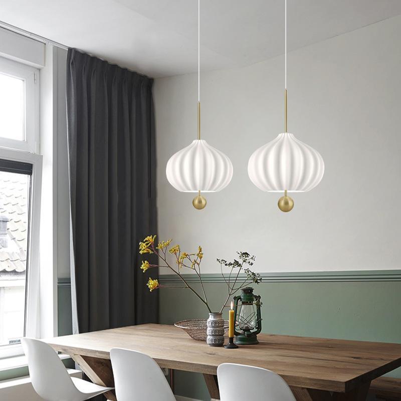 Pivh Vintage Brass Suspension Lamp-Neutral Decor