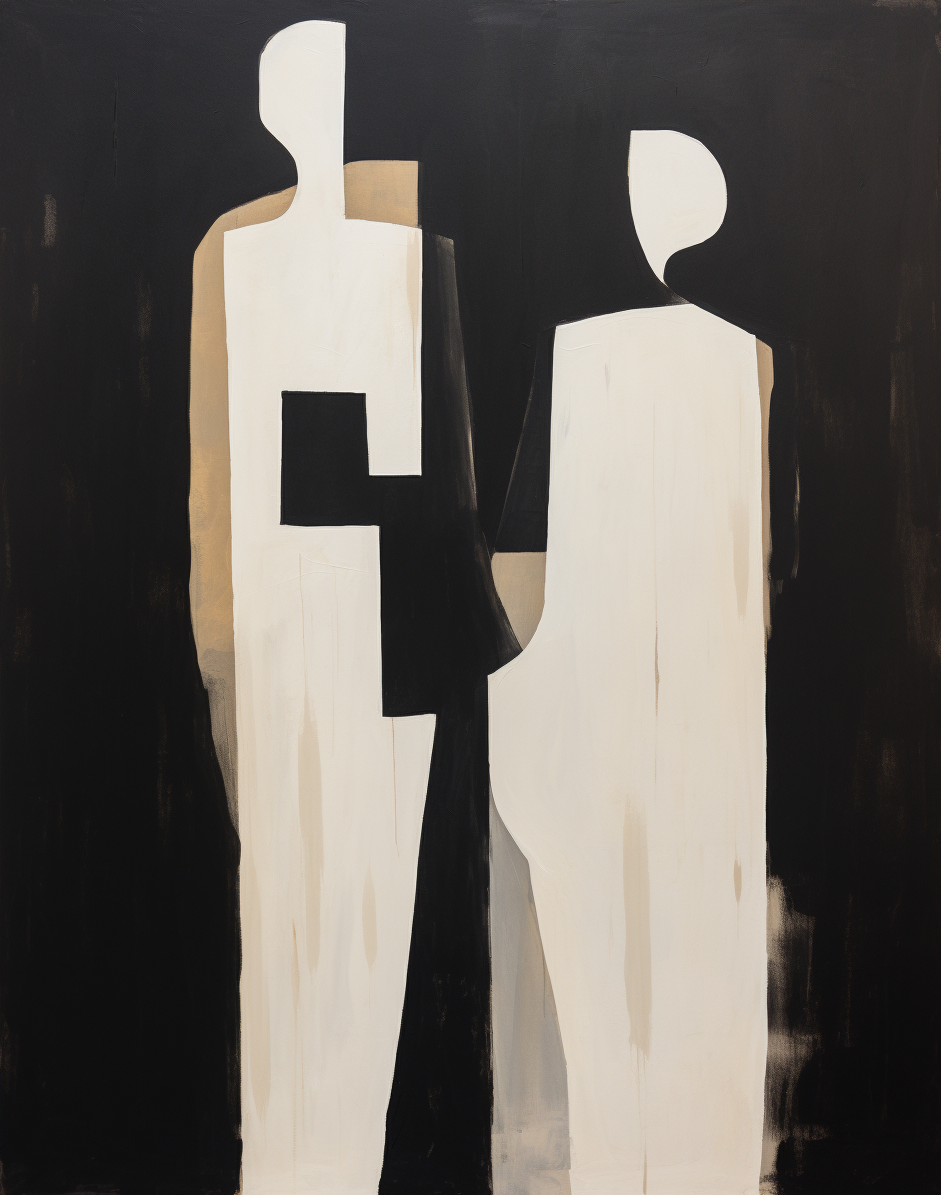 Contemporary Minimalist Art MA008 - Neutralighting