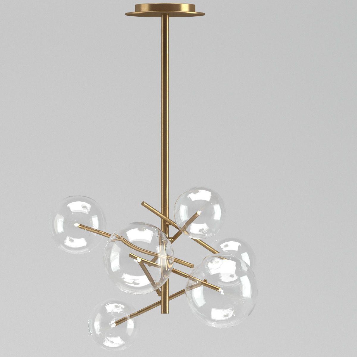 Aveno Chandelier LED Clear Crystal-Neutral Decor