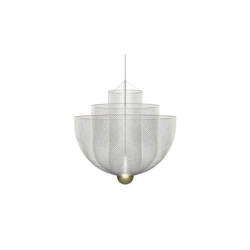 Lustra Chandelier Meshmatics Hanging Radiant-Neutral Decor
