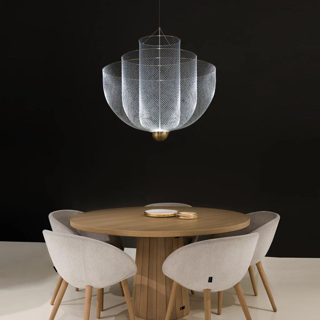 Lustra Chandelier Meshmatics Hanging Radiant-Neutral Decor