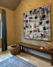 Wall art Abstract Geometric Block Color - Neutralighting