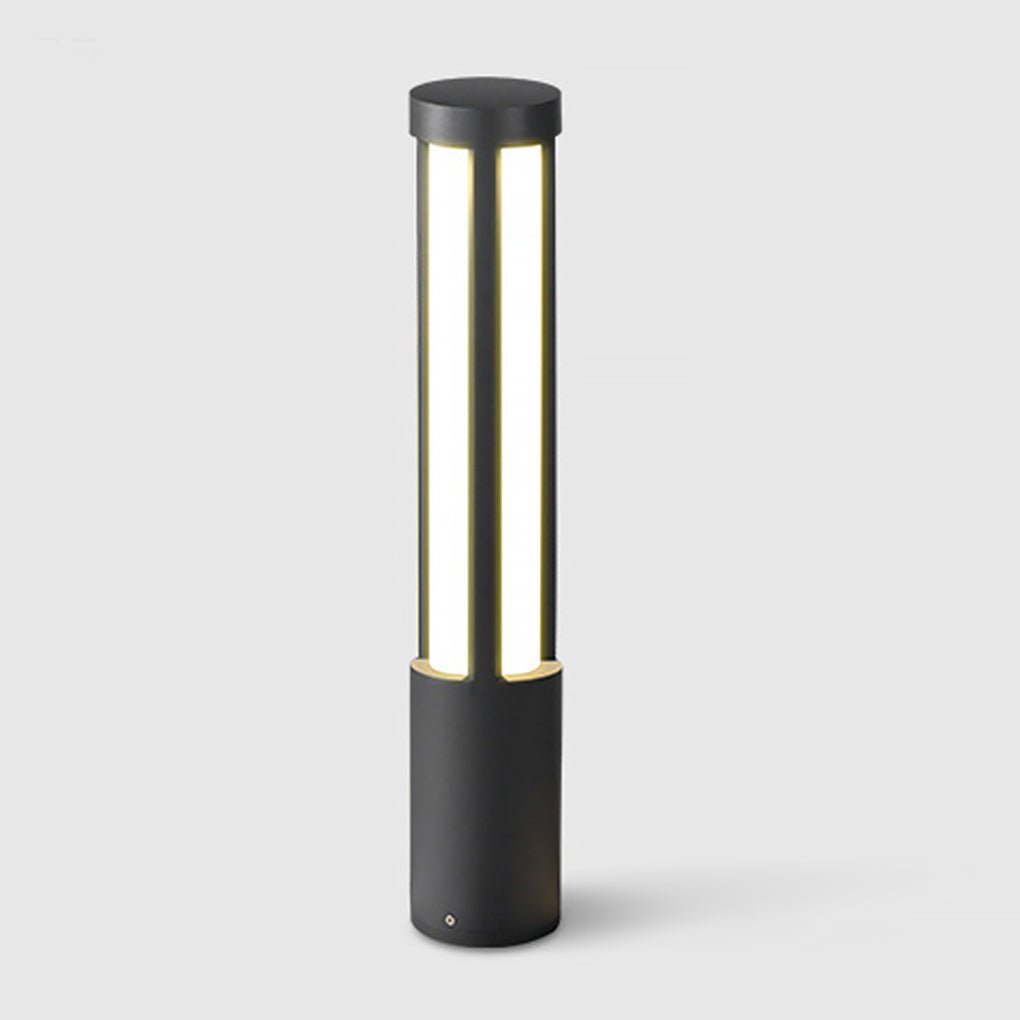 Dougl Cylinder LED Landscape Outdoor Bollard Lights