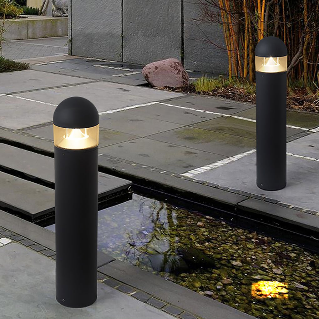 Agatha Minimalist LED Landscape Outdoor Bollard Lights