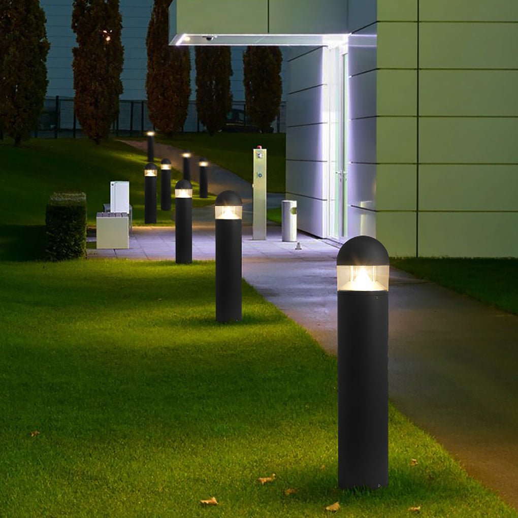 Agatha Minimalist LED Landscape Outdoor Bollard Lights