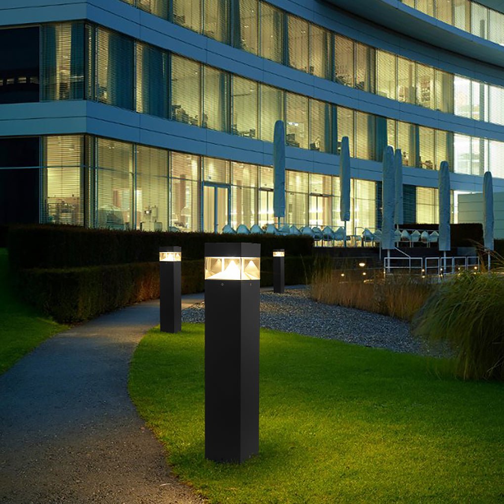 Agatha Minimalist LED Landscape Outdoor Bollard Lights
