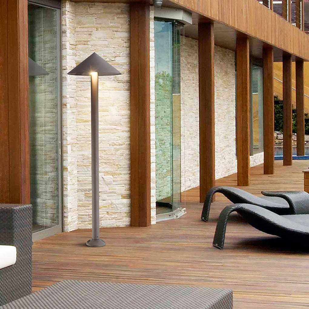 Will Sleek Umbrella LED Outdoor Post Light