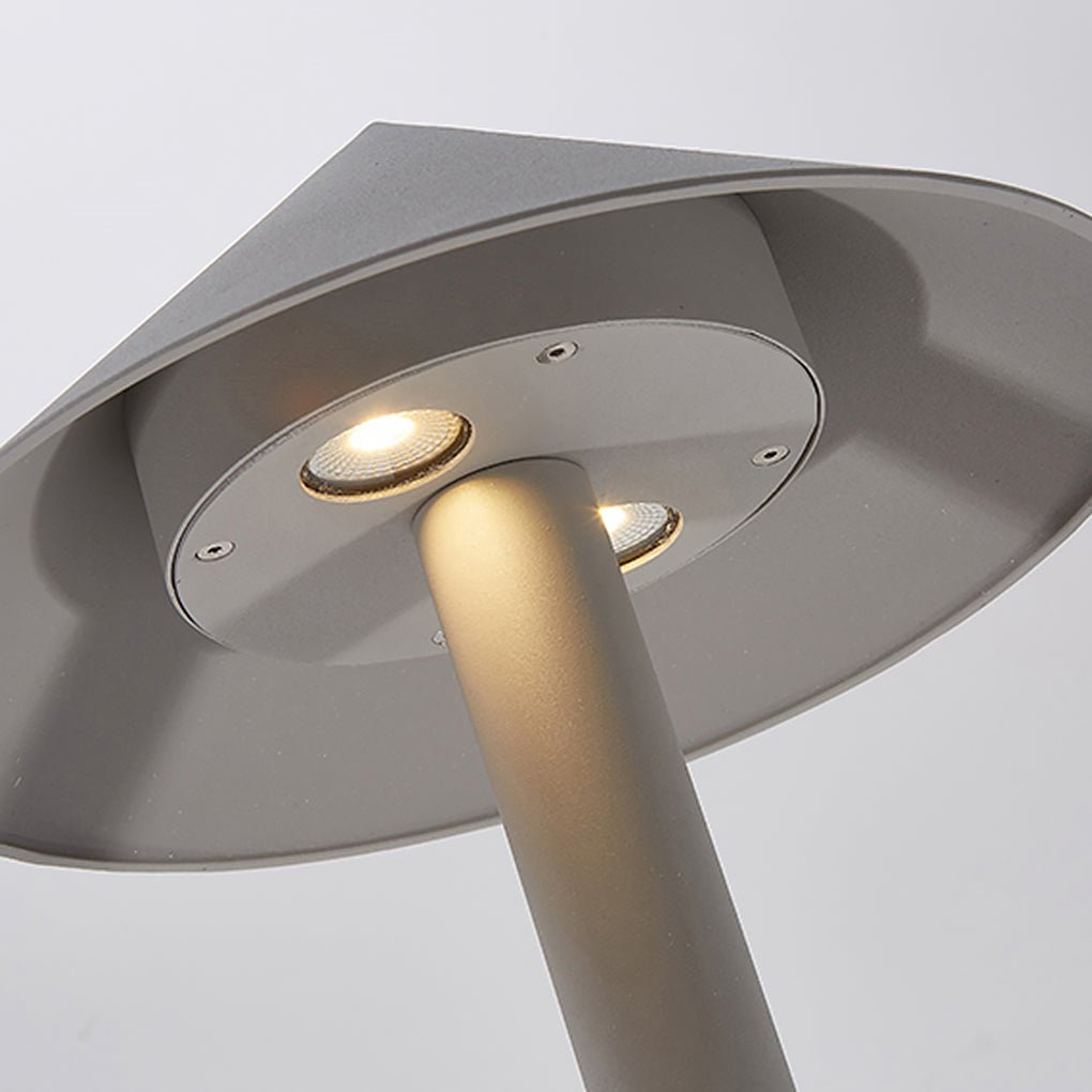 Will Sleek Umbrella LED Outdoor Post Light