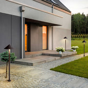 Will Sleek Umbrella LED Outdoor Post Light