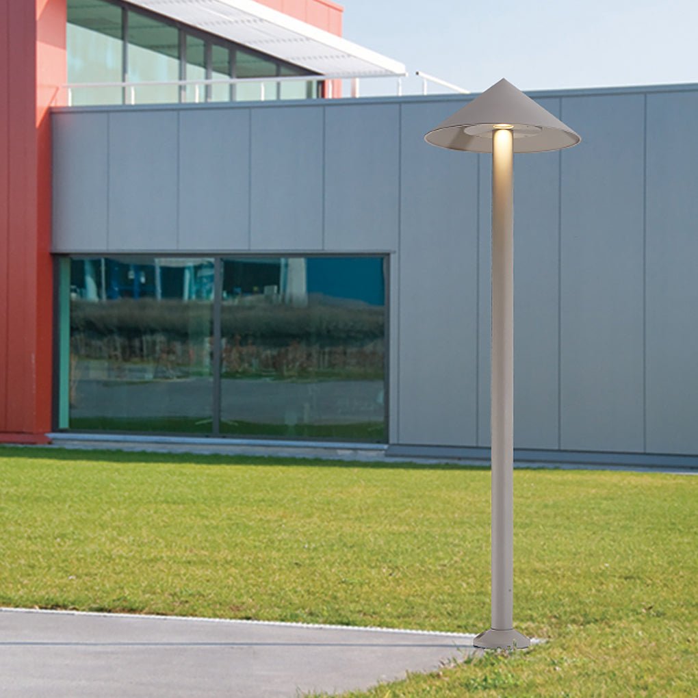 Will Sleek Umbrella LED Outdoor Post Light