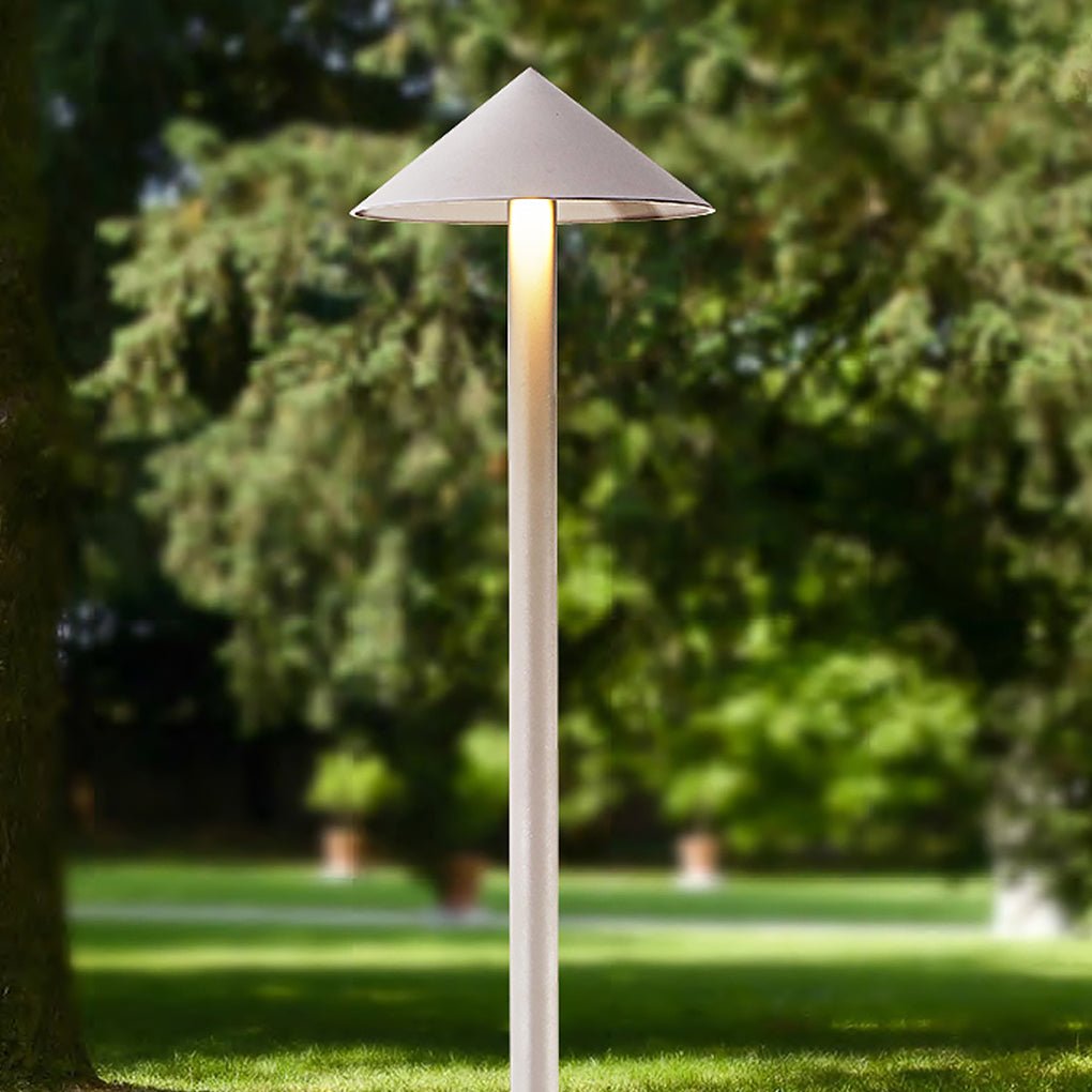 Will Sleek Umbrella LED Outdoor Post Light
