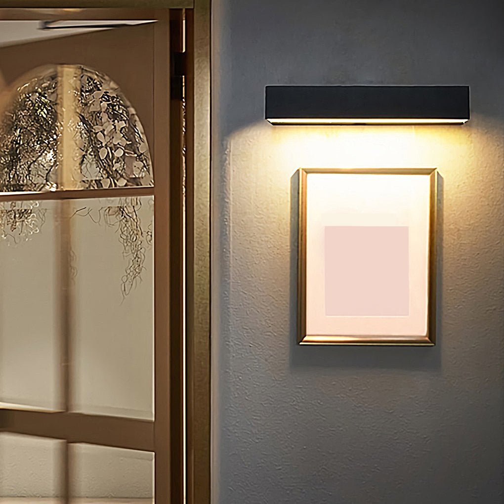 Edin Rectangle Porch LED Outdoor Wall Light
