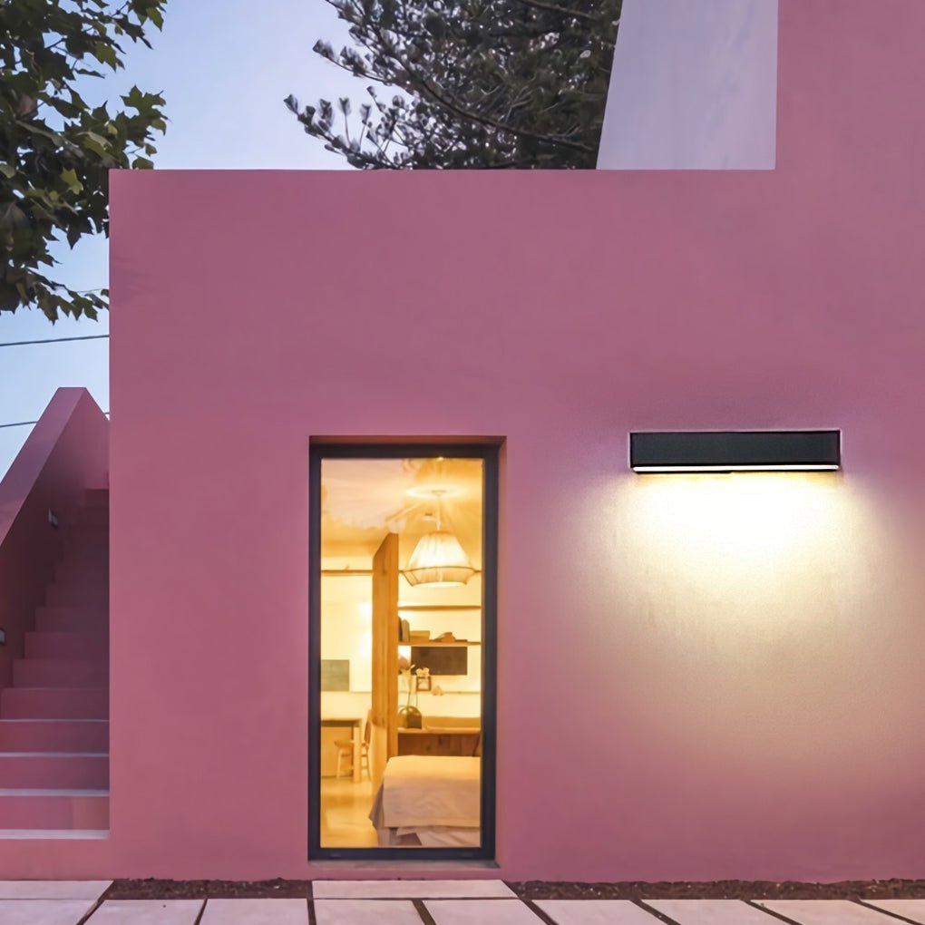 Edin Rectangle Porch LED Outdoor Wall Light