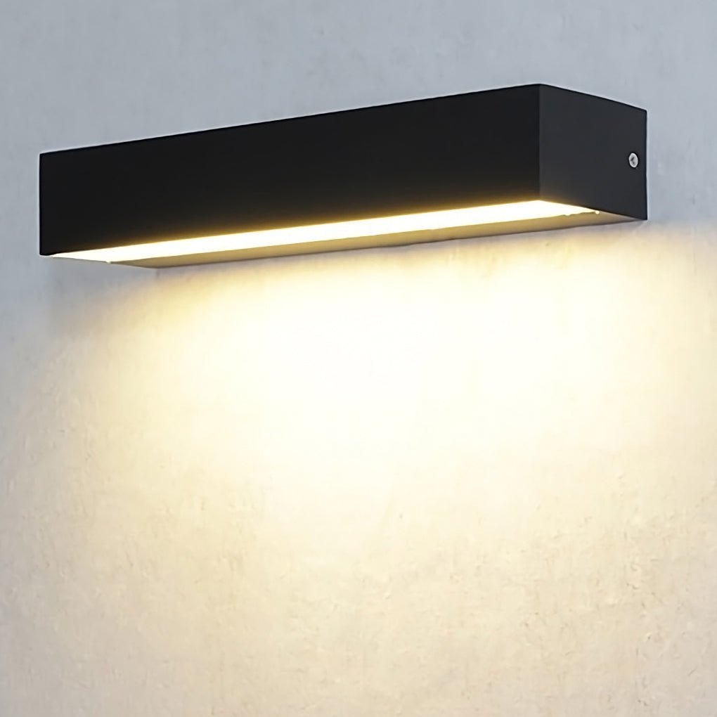 Edin Rectangle Porch LED Outdoor Wall Light