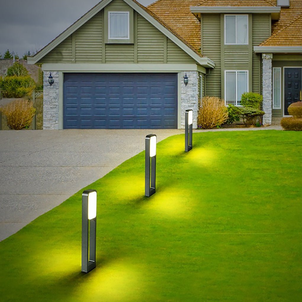 Deltfu Big Square Panel LED Outdoor Path Light
