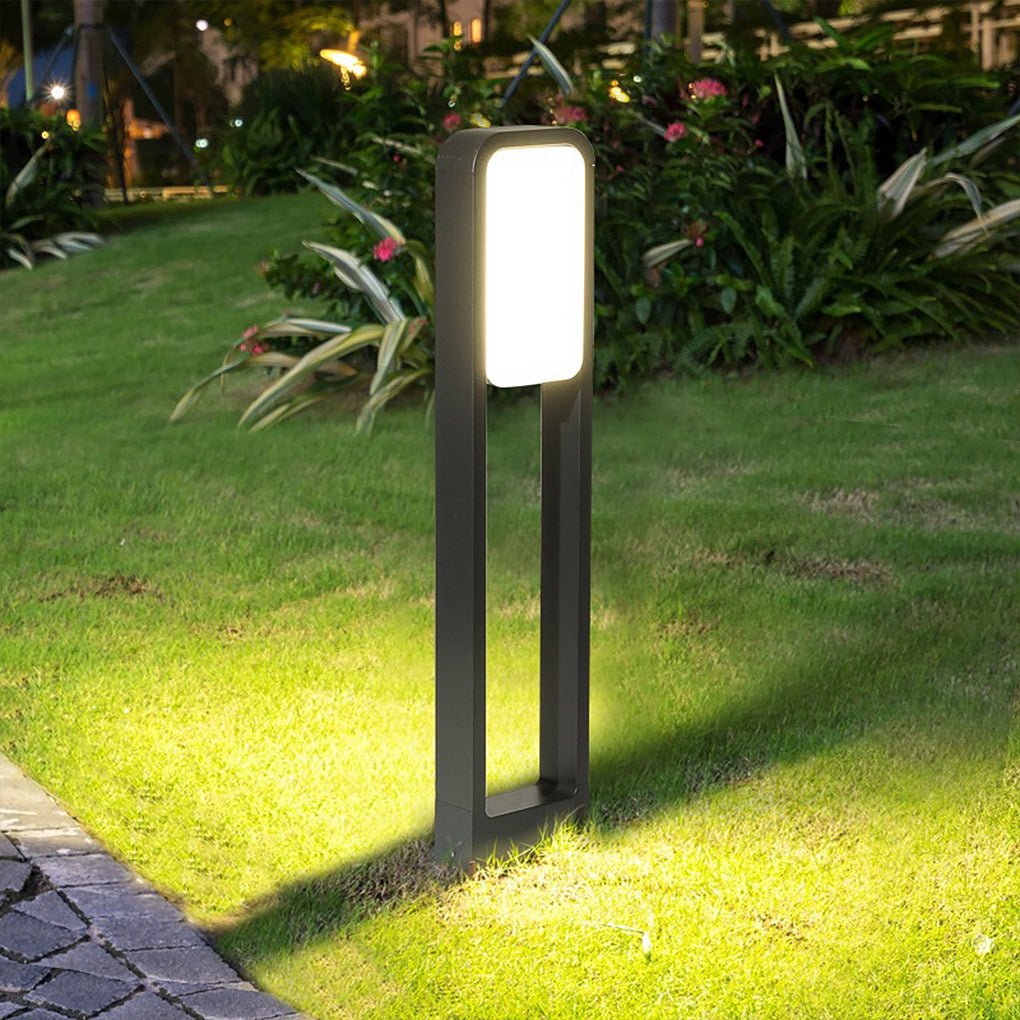 Deltfu Big Square Panel LED Outdoor Path Light