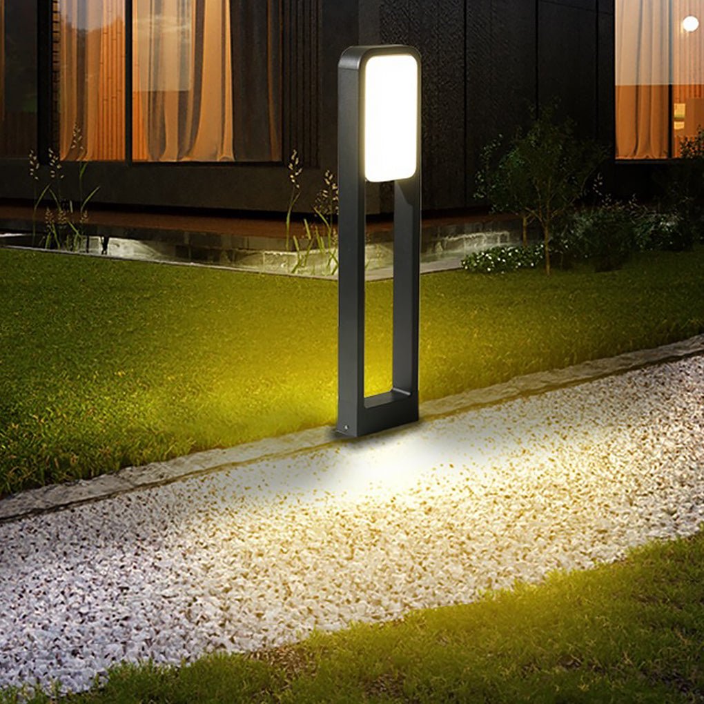 Deltfu Big Square Panel LED Outdoor Path Light