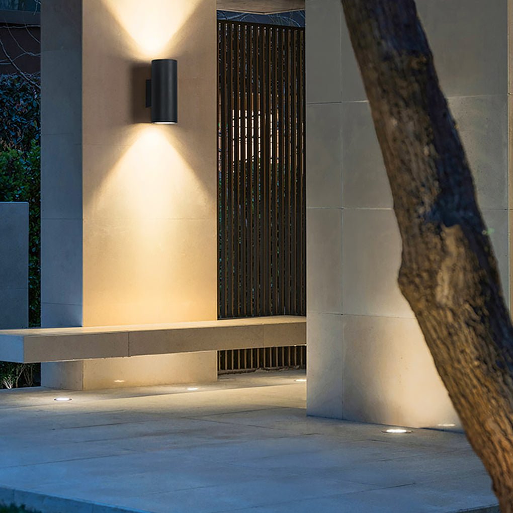 Gart Round LED Modern Outdoor Wall Lights
