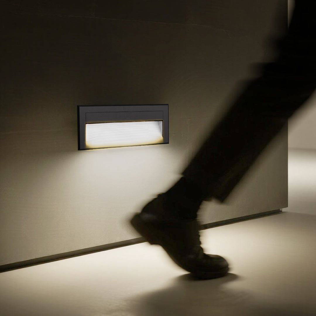 Morga Square Recessed Outdoor Step Lights