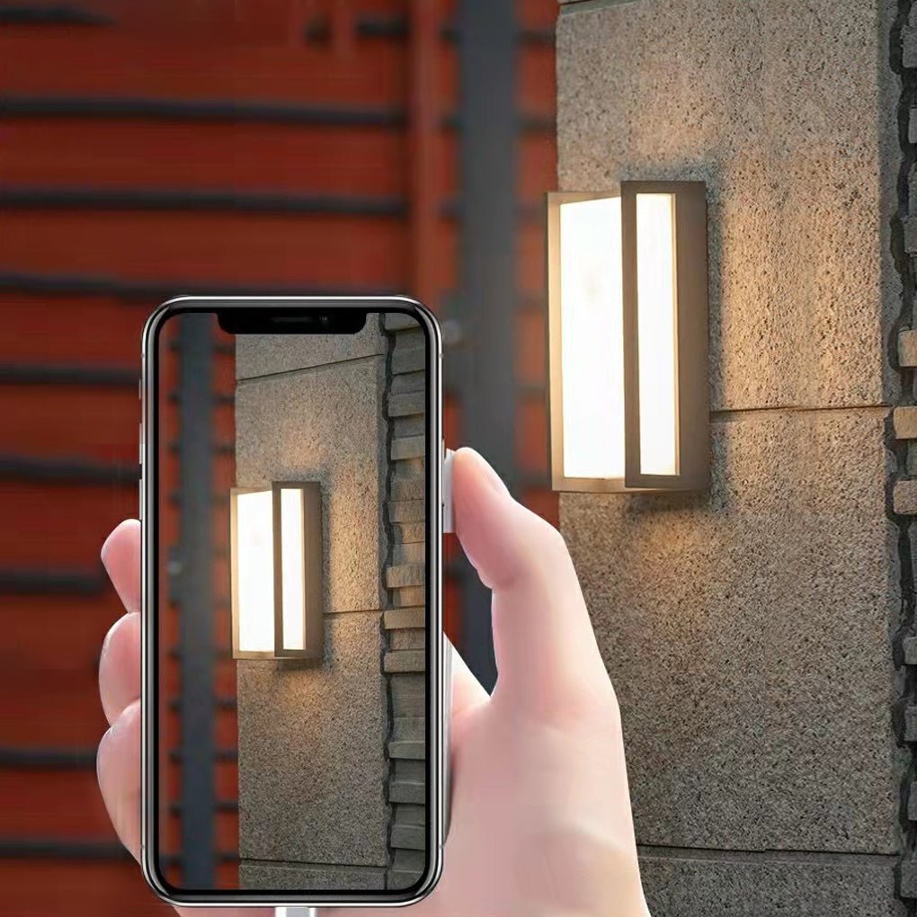 Kaylei Minimalist Sconce LED Outdoor Wall Lamp