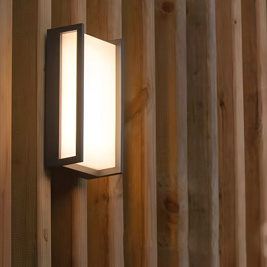 Kaylei Minimalist Sconce LED Outdoor Wall Lamp