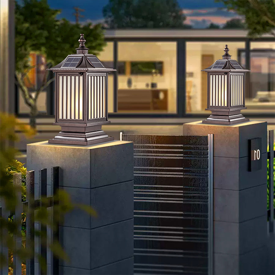 Jeroe Three Color Temperature Outdoor Pillar Light