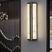 Geaine Classic Modern LED Marble Outdoor Wall Lights