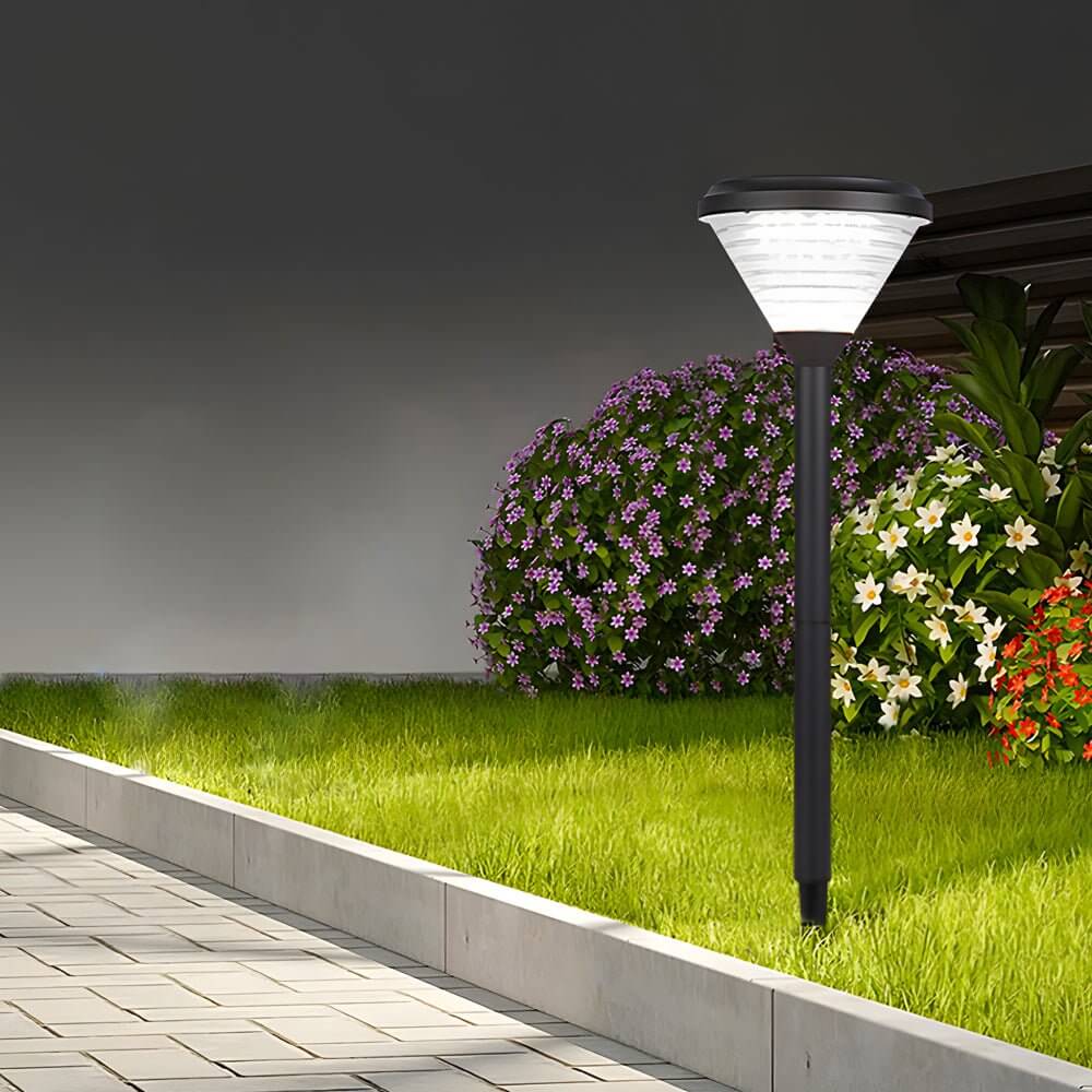 Quinn Modern LED Lampshade Outdoor Pathway Lights
