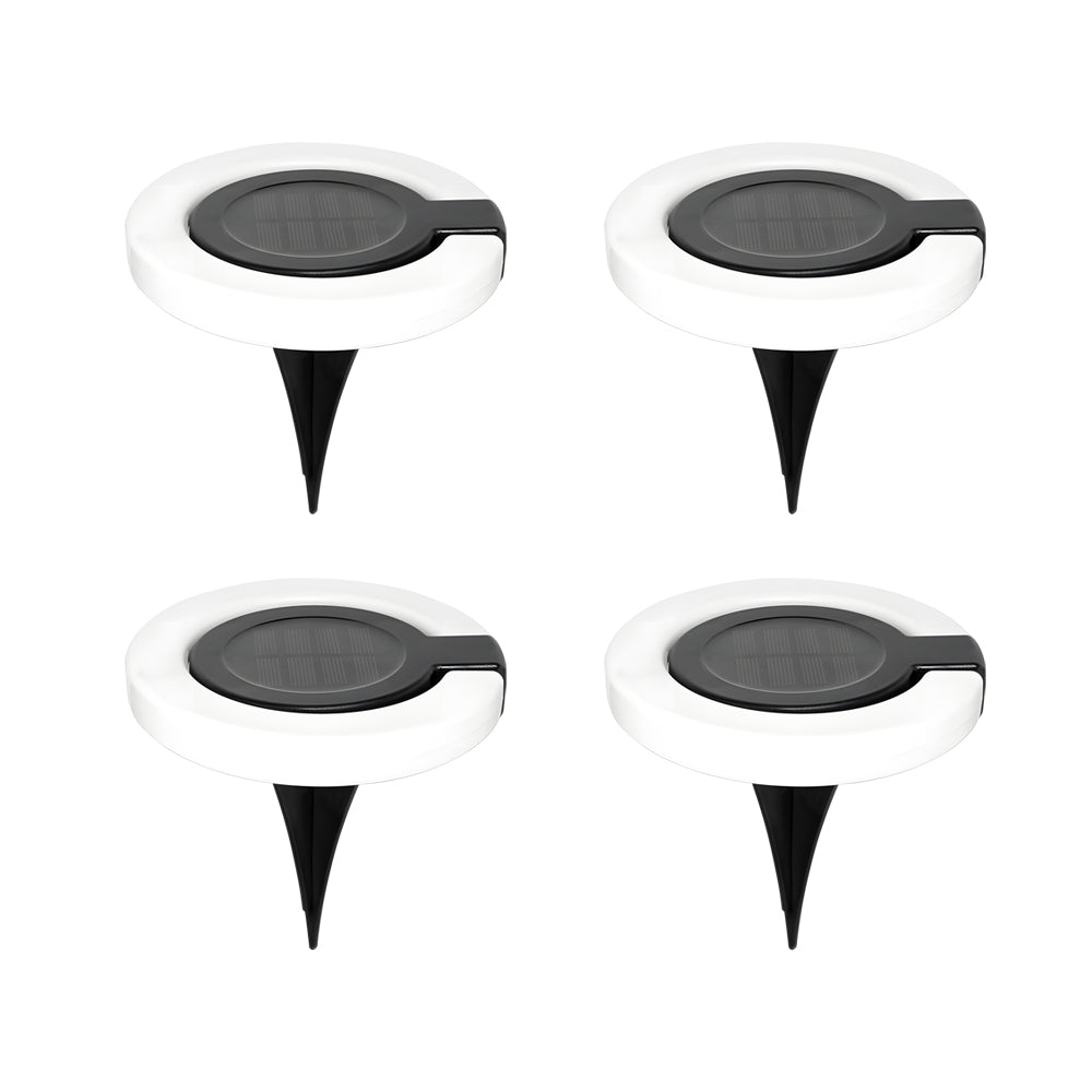 Yvtte Modern Foldable Round ABS  Outdoor Disk Light