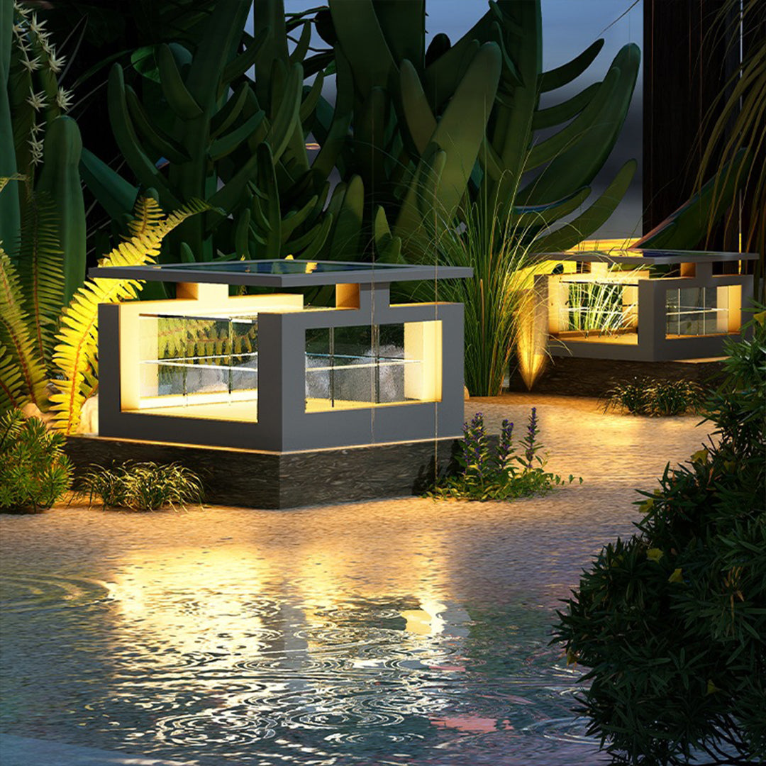 Stewart LED Waterproof Stainless Steel Outdoor Pillar Lights