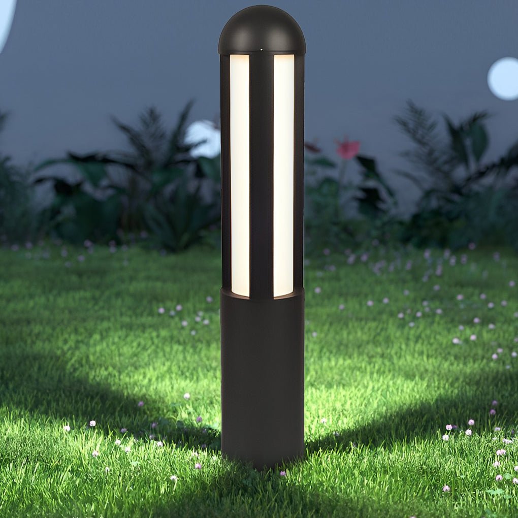 Vanc Modern LED Cylindrical OutdoorPathway Lights